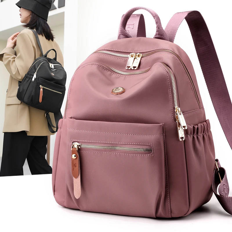 Fashion Women Backpack Waterproof Nylon Rucksack Youth School Female Backpack Girls Travel Casual Daypacks Sac Bolsas