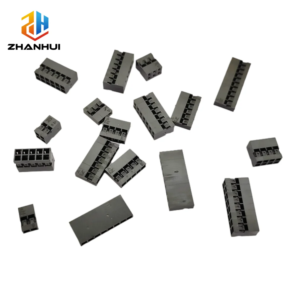 370Pcs 2.0mm Dupont Connector Kit, Double Row Pin Header Housing & Female Terminal Set, Jumper Wire DIY Electronics Components view 2