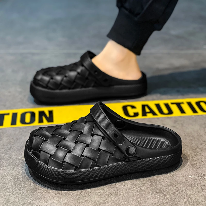 صنادل قباقيب صيفية للرجال قابلة للتنفس - أحذية مائية خفيفة الوزن وسريعة الجفاف وغير قابلة للانزلاق للمشي لمسافات طويلة على الشاطئ ونعل ناعم في الهواء الطلق #6