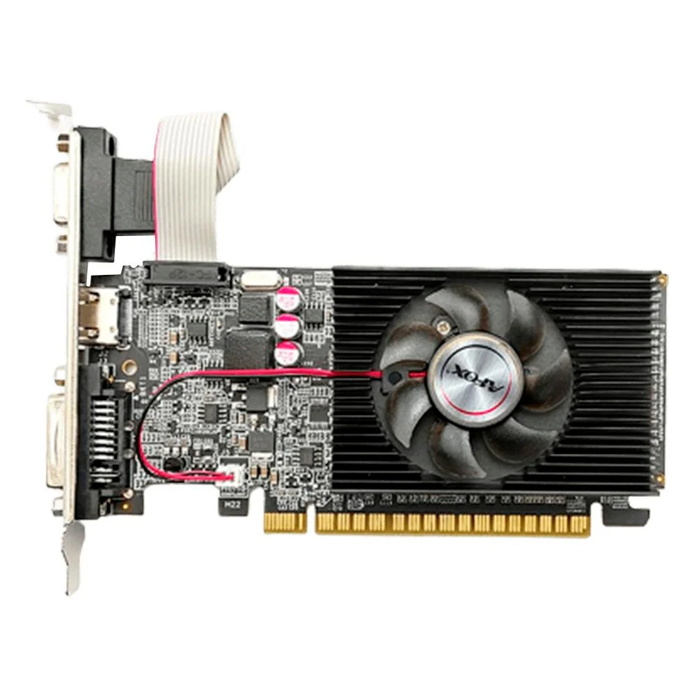 Video Card Afox GT610 Nvidia GeForce 2GB DDR3 64BITS, VGA/DVI/HDMI - AF610-2048D3L5