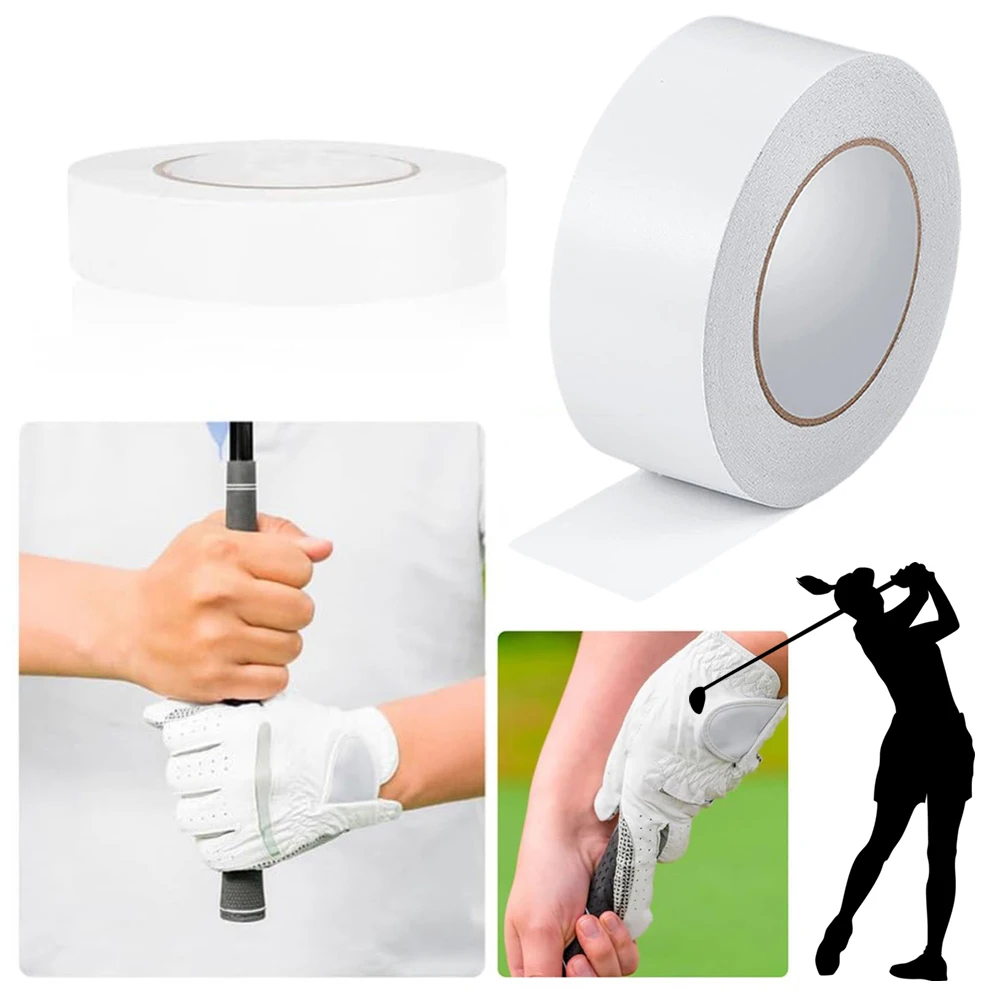 Double Sided Golf Grip Tape Golf Putter Tape Cuttable Golf Grip Tape Roll Long Lasting Waterproof Golf Grip Accessories