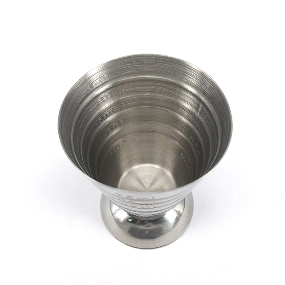

3pcs 75Ml Stainless Steel Jigger Cocktail Measuring Shot Tool Bar Assistant Ounce Graduated Cup For Mixed Drinks Jigger Bar