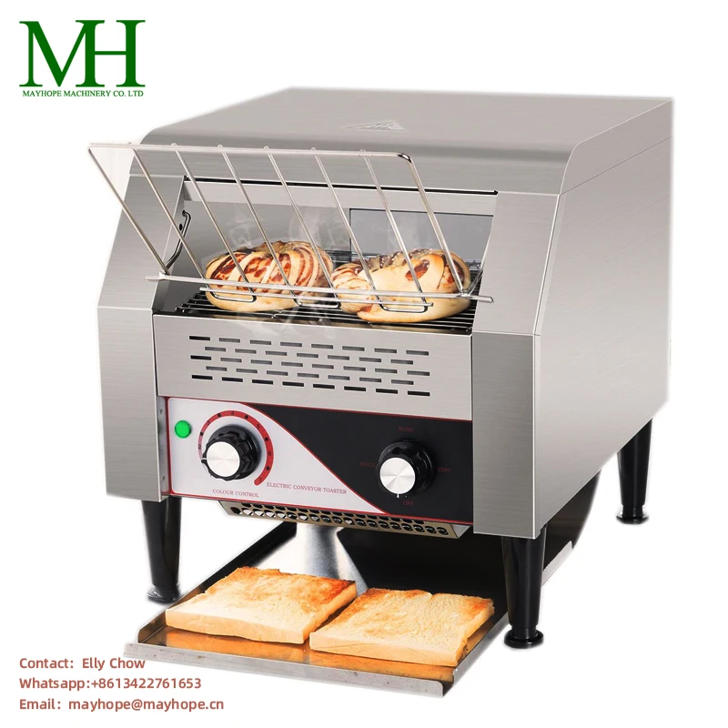 Restaurant Hotel Commercial Toaster Bread Machine Electric Automatic Bread Conveyor