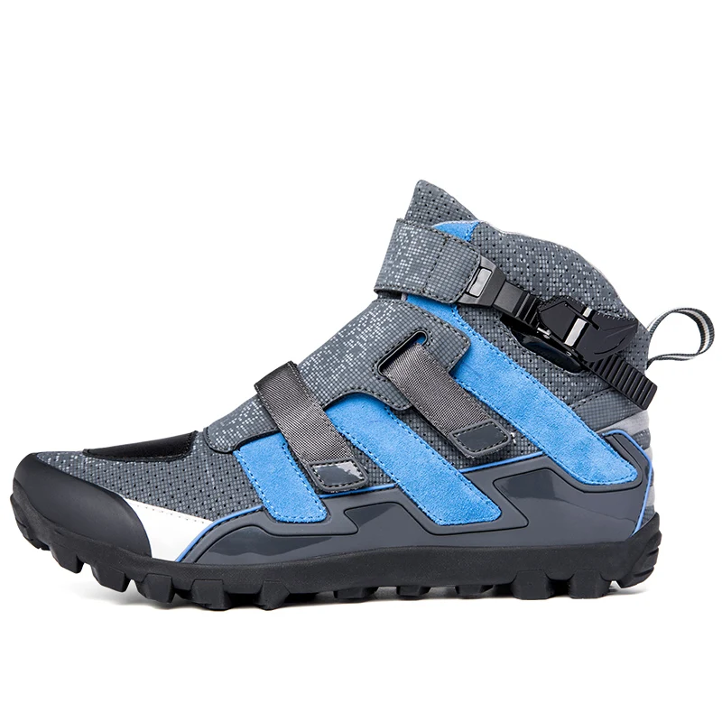 

Motorcycle protective riding boots men breathable non slip high top off-road long-distance cycling shoes equipment four seasons