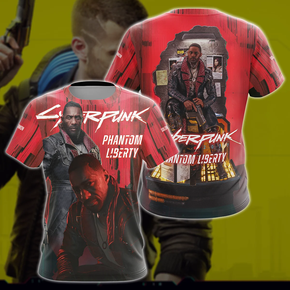 Children Game T-Shirt Cyberpunk 2077 Loose Breathable Large Size T-Shirt Fashion Outdoor Sports  Men T-Shirt Top Men's Clothing