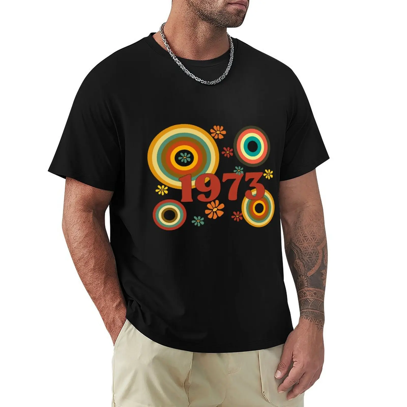 

1973 T-Shirt shirts graphic tees blacks valentines boutique clothes big and tall t shirts for men