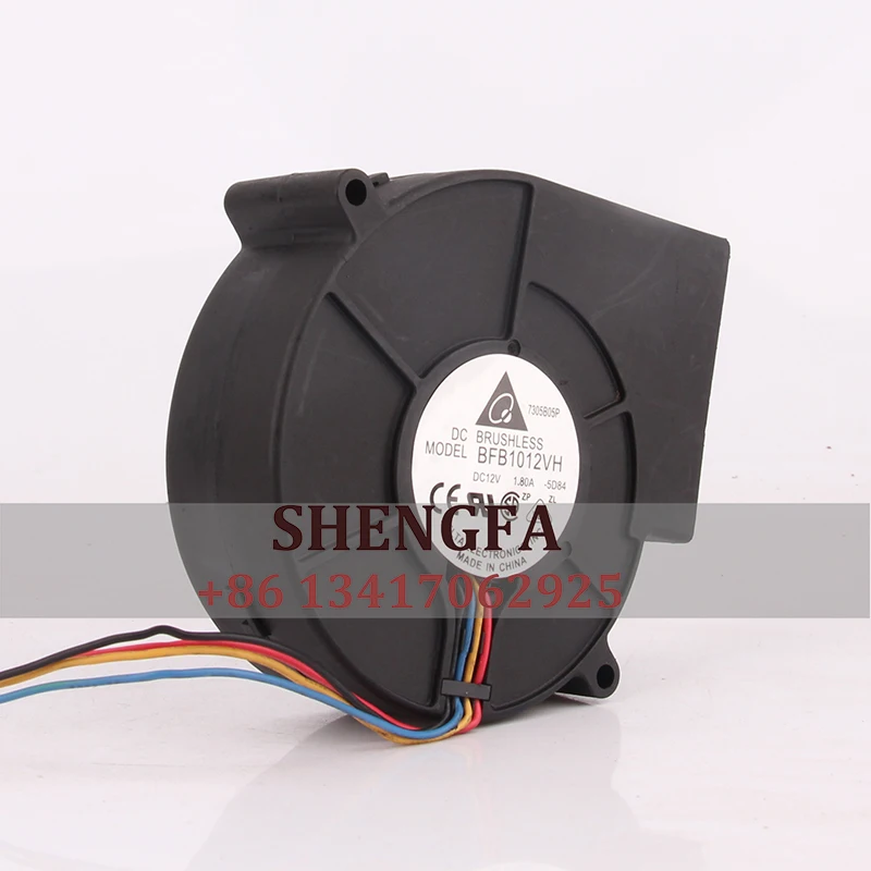 Delta BFB1012VH Case Cooling Fan DC12v 1.8A EC AC 97x94x33mm 9CM 9733 Blower High volume Oven Extractor Turbine Exhaust