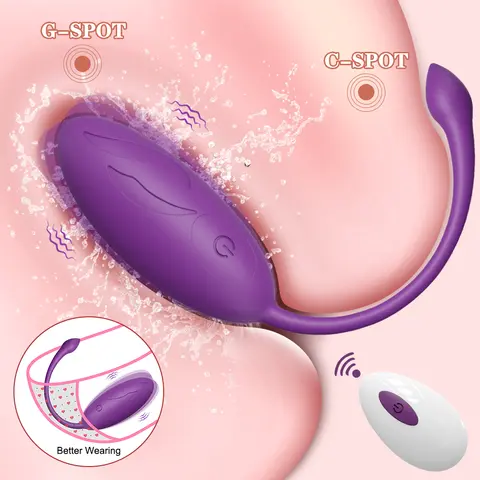 ​ Huevo vibrador con Control remoto para mujer, vibrador de punto G, simulador de bola vaginal, entrenador Kegel, huevo de amor, Juguetes sexuales, suministros para adultos