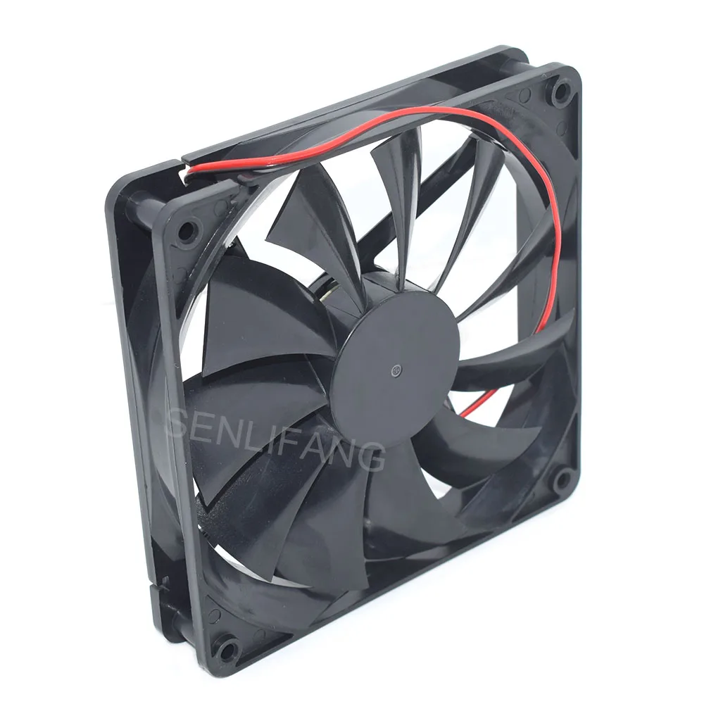 For GLOBE FAN RL4Z Chassis Power Cooling Fan S1352512H 135x135x25mm 13.5cm 12V 0.45A 2Pin New