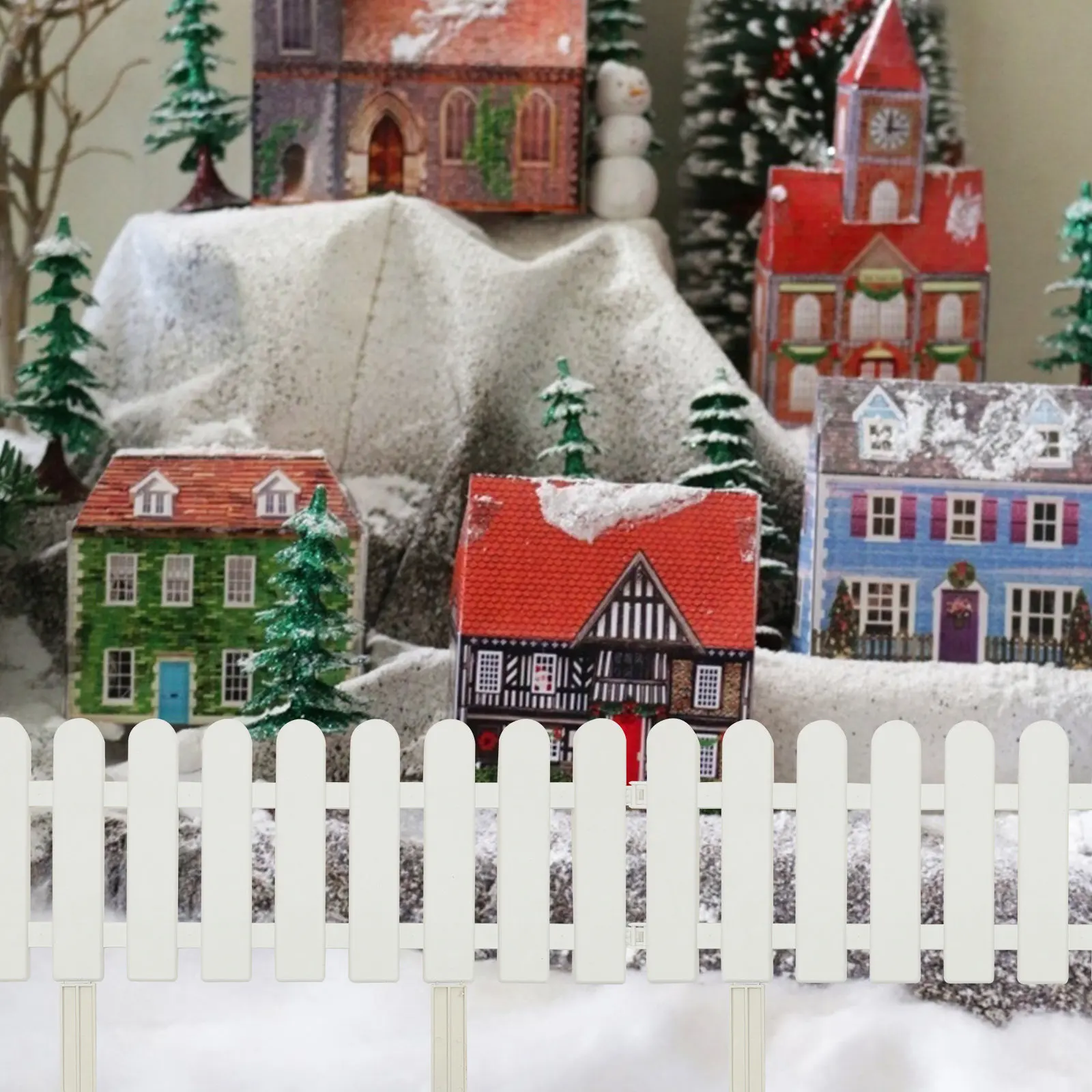 

Набор пластиковых декоративных ограждений для сада: заборы-штакетники для клумб, подъездных путей и дорожек