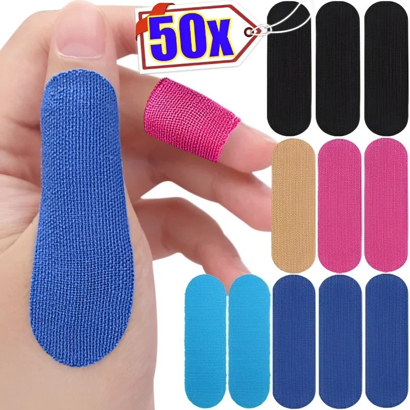 Bowling Accessories Premium Bowling Thumb Tapes 50/10pcs Flexible Elastic Breathable Finger Tapes for Men Women Skin-friendly