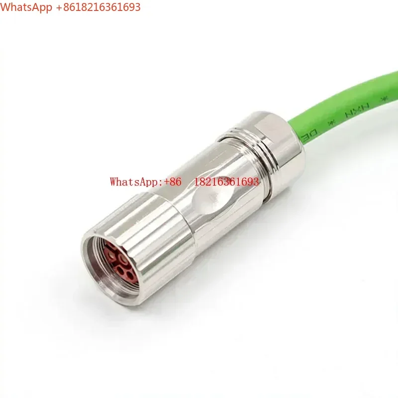 Limited Offer M23/923 Aviation Plug 6-core 8-core Servo Motor Encoder L Power Plug Power Supply Power Plug