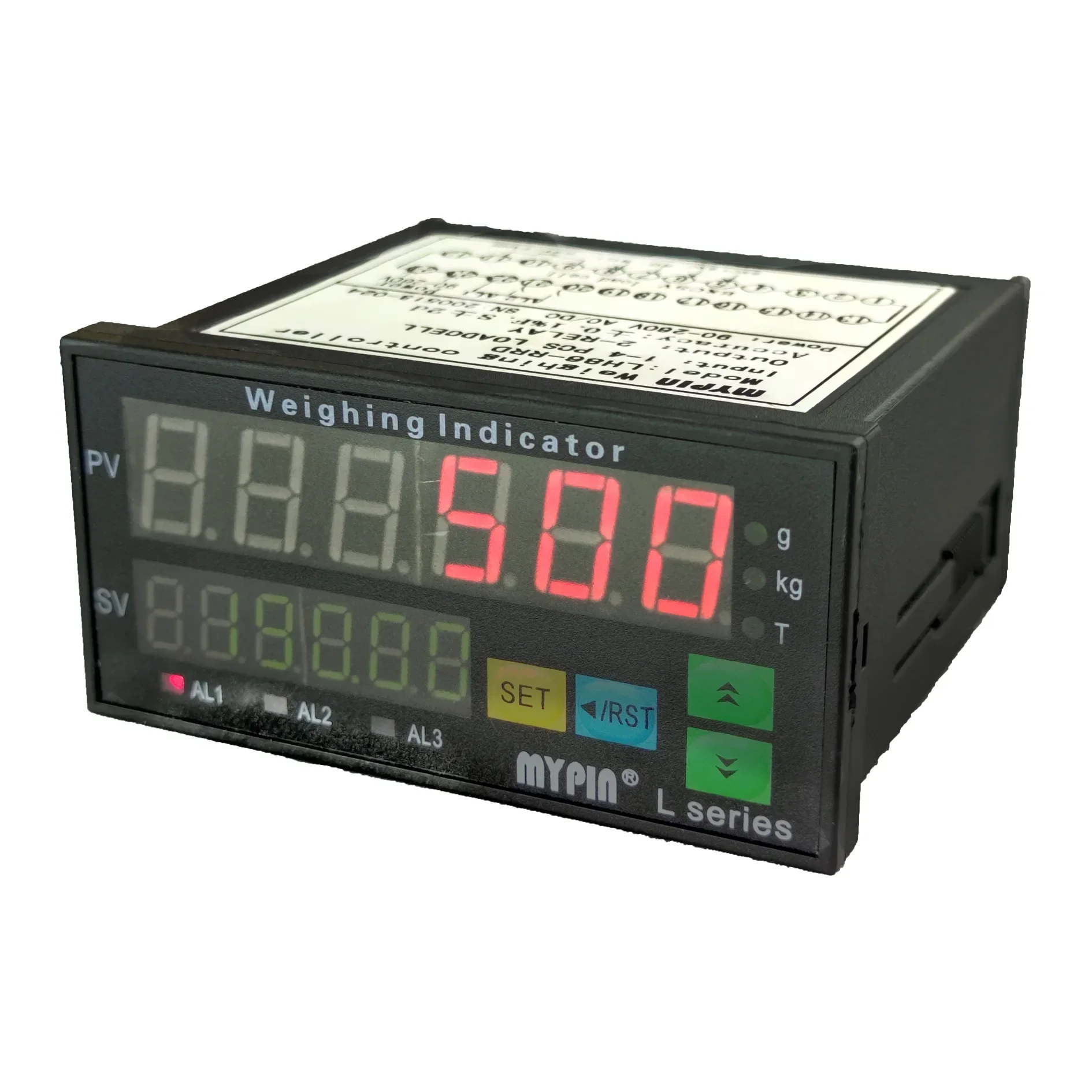 MYPIN (model:LH86-RND) brand Programmable weight controller with relay output,weighing measurement instruments