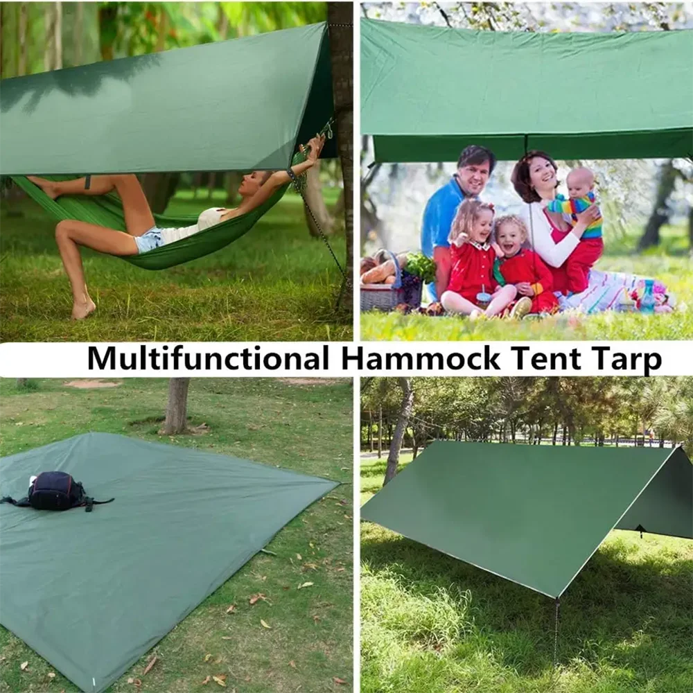 Camping Shelters Canopy Sunshade Double Bed Sitting Hammocks With Bug Mosquitos Nets And Xlrain Cover Transparent For Hammocks