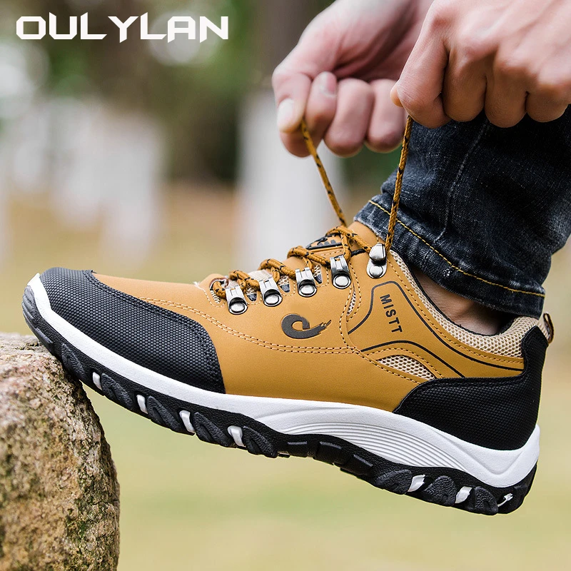 Fashion Hiking Running Shoes Outdoor Mountaineering Shoes for Spring Autumn Winter Men Sports Leisure Shoes Tourism Men's Shoes