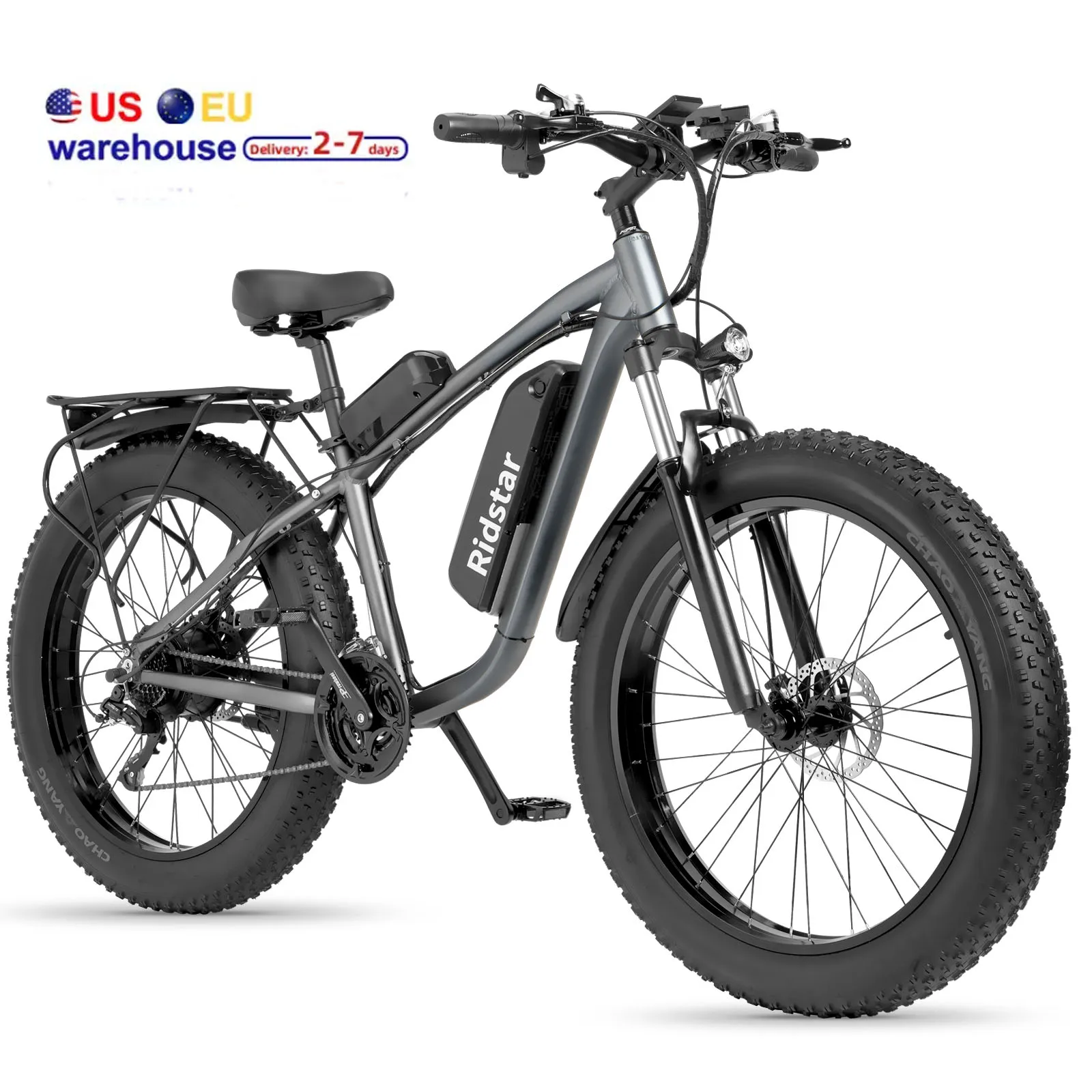 

Ridstar 1000 Вт, 48 В, 26 дюймов, электрический городской велосипед, мотор для взрослых, MTB, велосипед с толстыми шинами, 15 Ач, рама из алюминиевого сплава, электрический велосипед, снежный велосипед