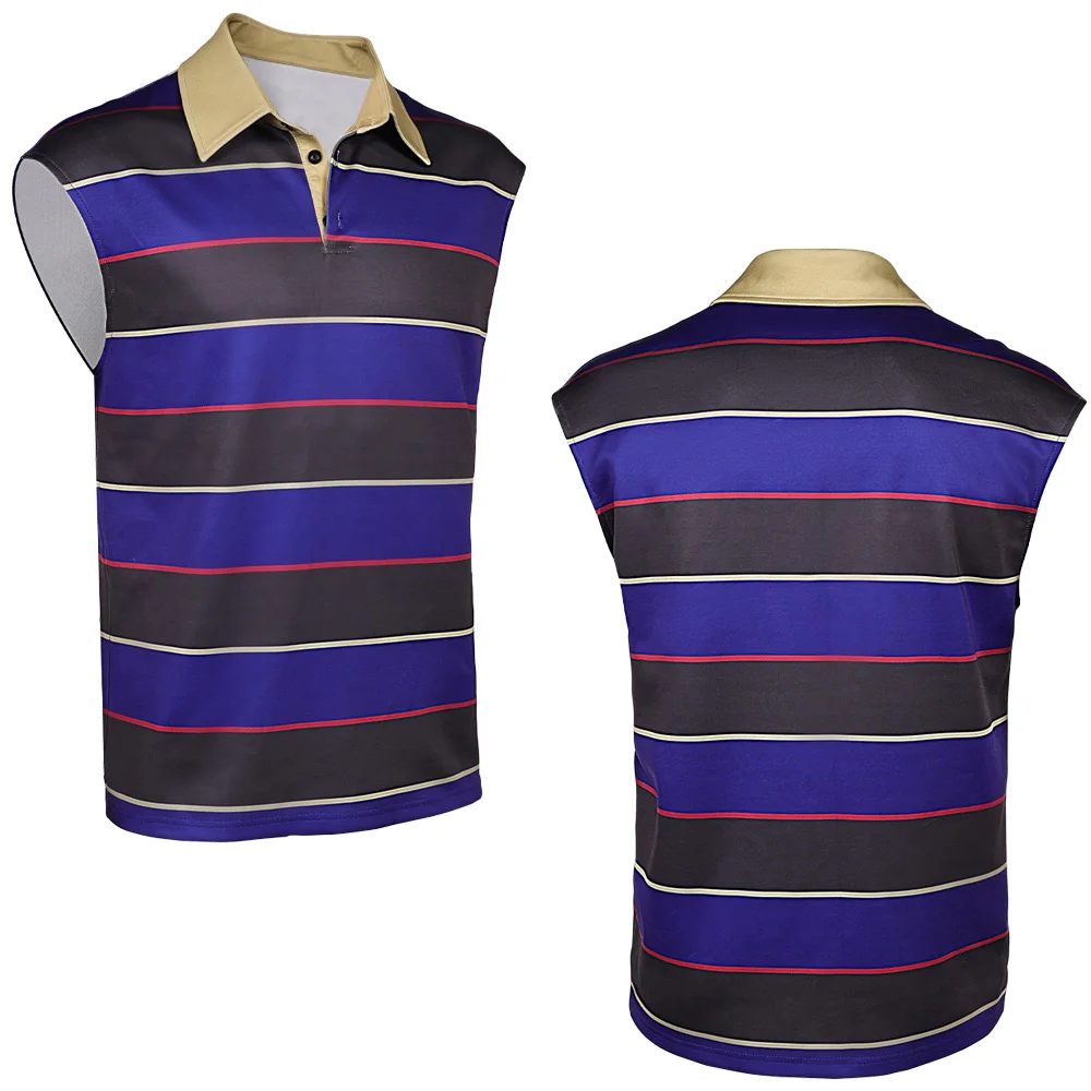 2025 TV ST 5 مايك ويلر الأرجواني سترة ملابس الرجال هالوين كرنفال حفلة تمويه للذكور هالوين كرنفال وتتسابق البدلة