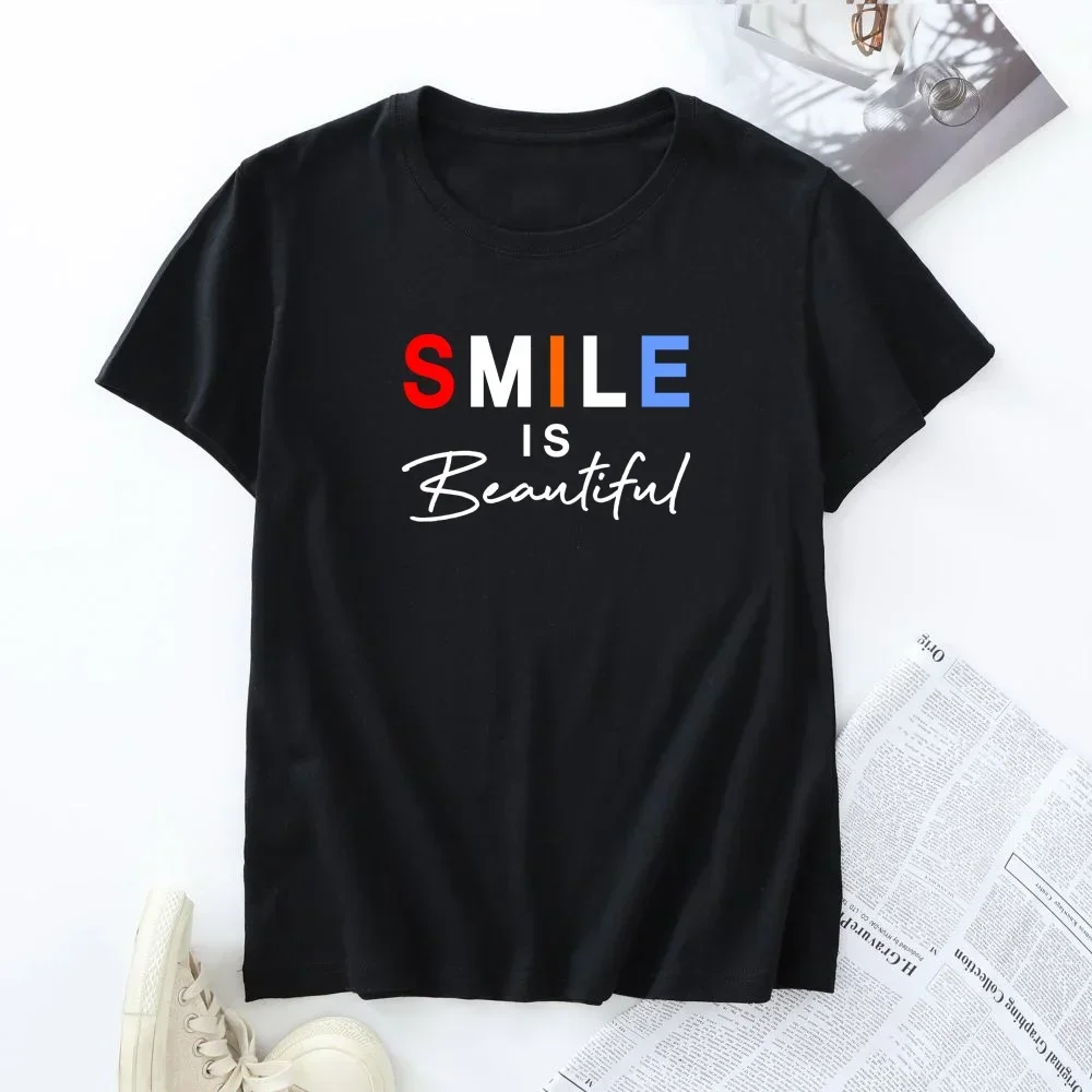 Plus Size Summer Women Tops Short Sleeve T-shirt Fashion Graphic T Shirts Female Clothing Woman Tshirt Oversized Cotton Tees