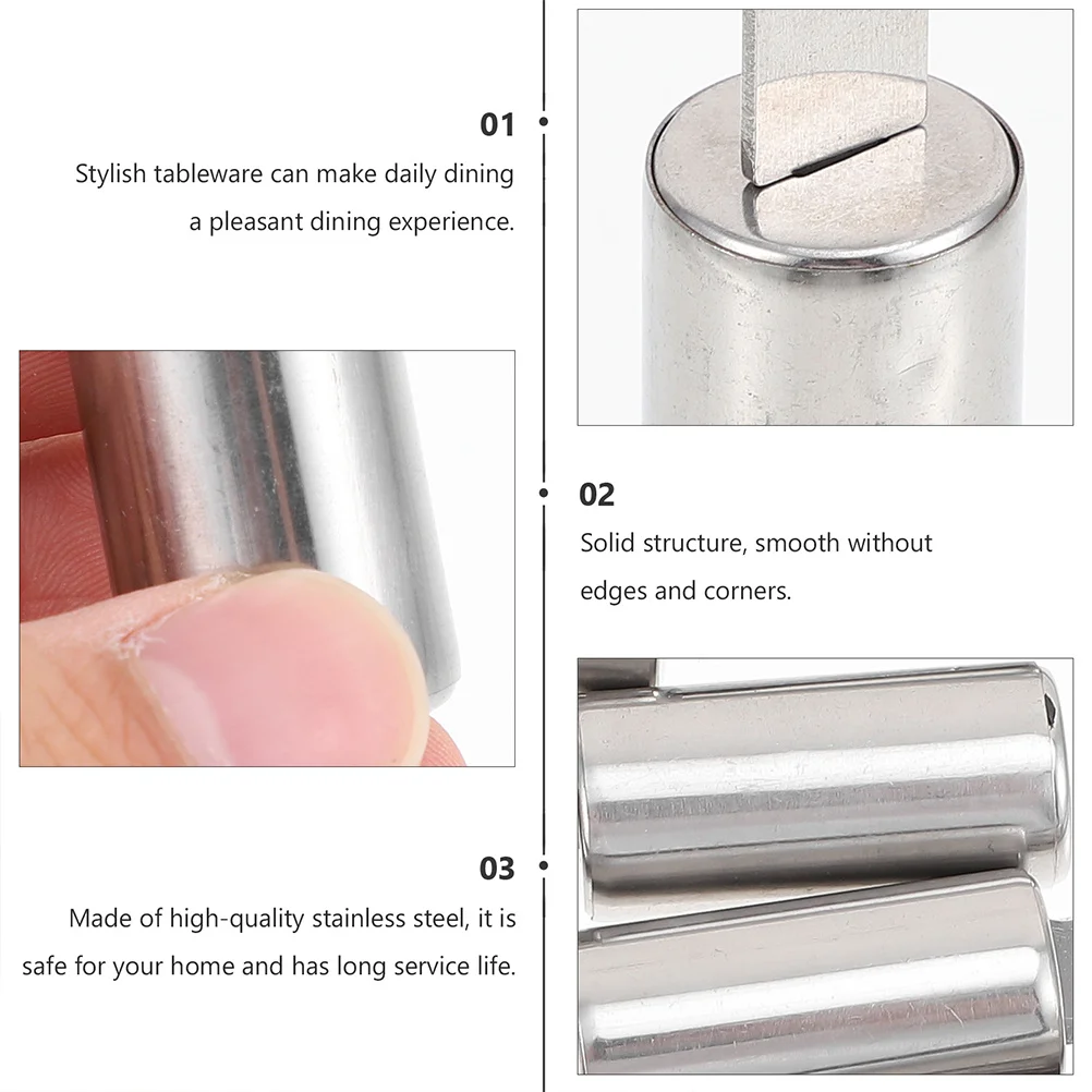 

20Pcs Corn Holders Professional Stainless Steel Bbq Forks Multi-Function Compact Portable Camping Corn Holder Bbq Accessory