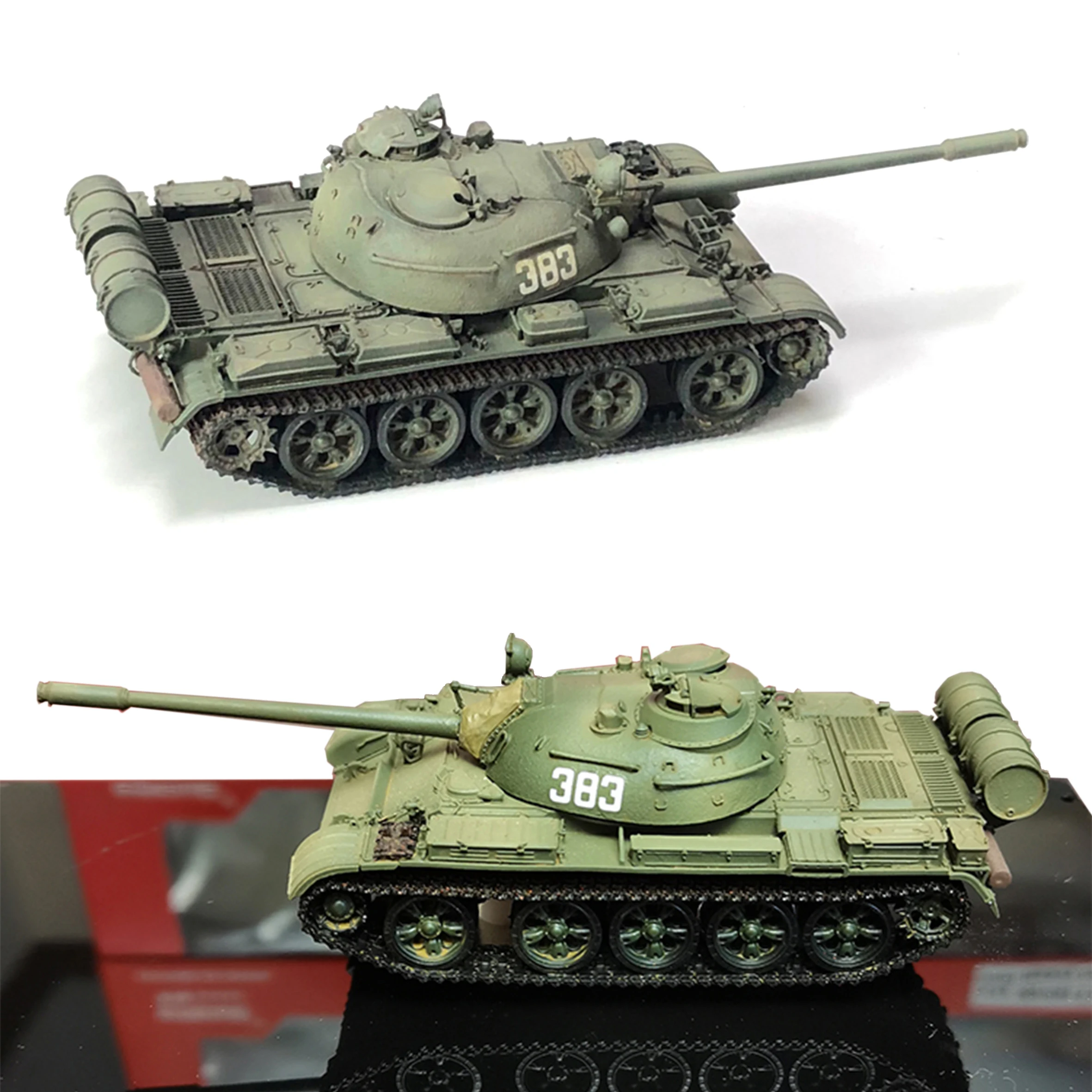 1: 72 5M 72111A Soviet T55 T-55A Main Battle Tank Model Static finished product collection model