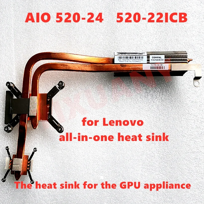 

Applicable to Lenovo ideacentre AIO 520-24ICB 520-22ICB all-in-one heat sink with GPU Position LA-F901P MB 01MN912 heat sink