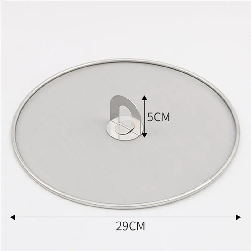 [NEW!A08R】 Prevent Oil Splash,And Burn 3-Pack Stainless Steel Splatter Guard Set-Mess-Free Kitchen Accessory