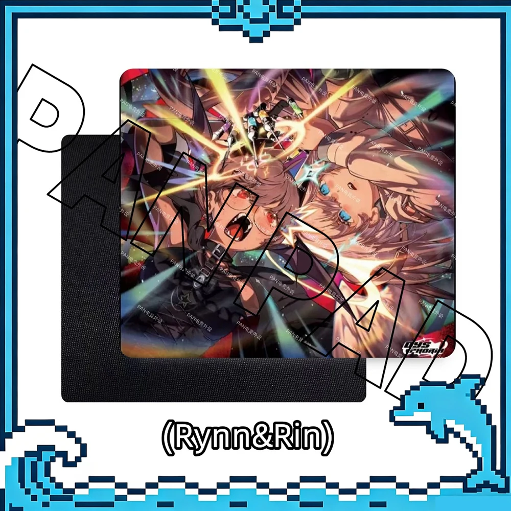 PAN Esports DYSPHORIA R&R Glass Gaming Mousepad FPS Both Speed And Smooth Mouse Pad For VALORANT TTK CSGO PC Accessories Gifts