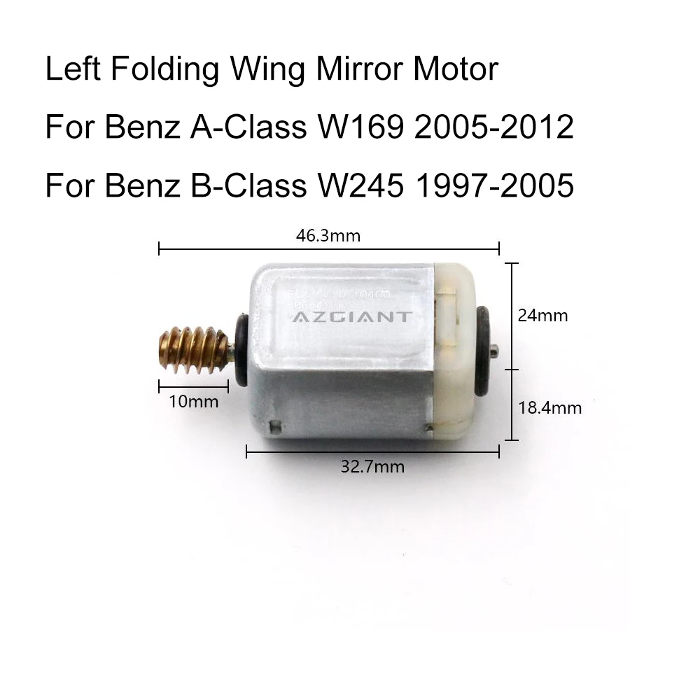 For Benz A-Class W169 2005-2012 B-Class W245 1997-2005 W219 CLS500 CLS55 2006-2008 Car Wing Mirror Folding Power Motor