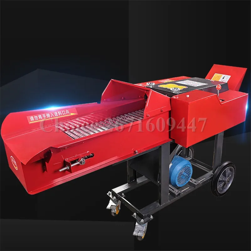 

Multifunctional Straw Chaff Corn Stalk Cutter Crusher Cattle Chicken Sheep Hay Grass Crushing Machine