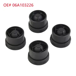 4pcs Engine Cover Mount Clip Rubber Pad Buffer Cushion Plate Gasket For Volkswagen Skoda Golf Tiguan Seat Passat A1 A3 A4 A5