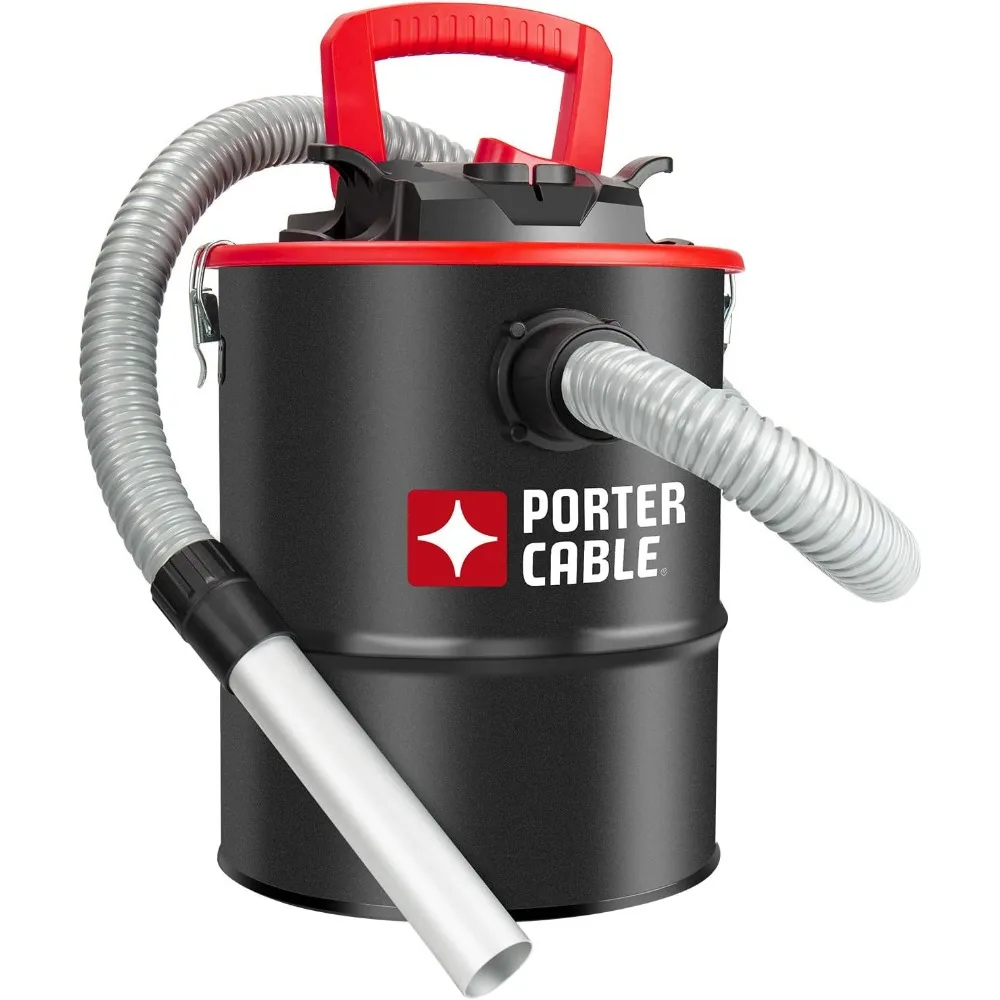 4-галлонный высокопроизводительный пылесос для ясен для каминов и огненных ям с металлическим шлангом и фильтрами