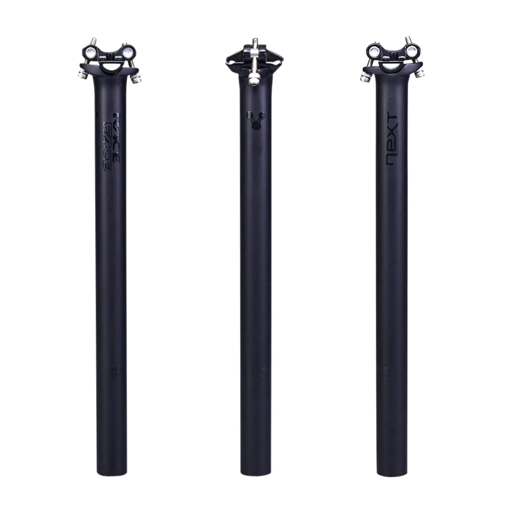RaceFace Next Fahrradlenker-Sets aus schwarzem, mattem Carbonfaser, erhöhter oder flacher Lenker, Sattelstütze, Vorbau für Mountainbike-Kits – Detail 7