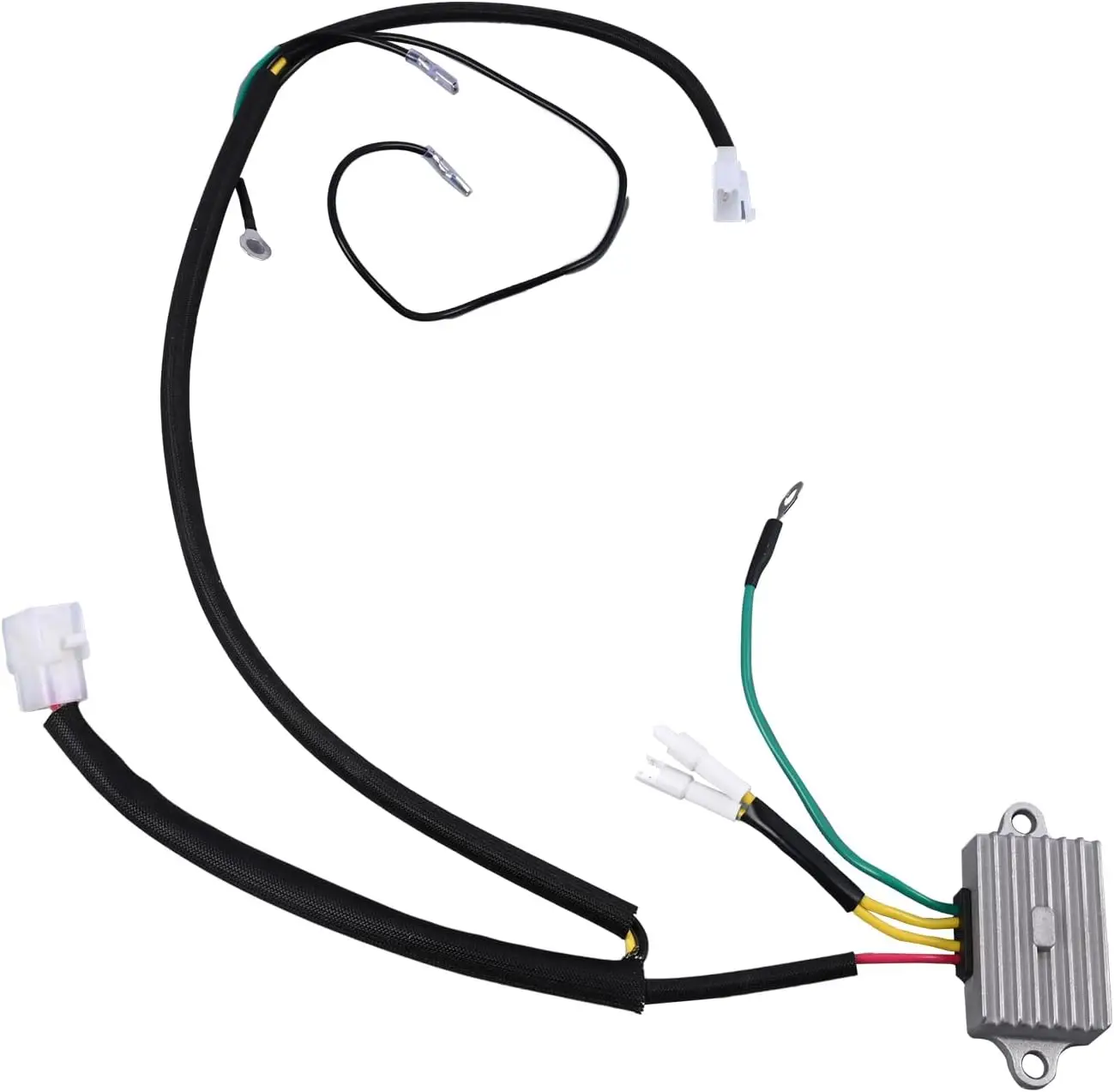 

Регулятор напряжения 136-7879 с проводкой для Exmark Quest Radius E S Series / Z-Master, замена регулятора напряжения 127-9219