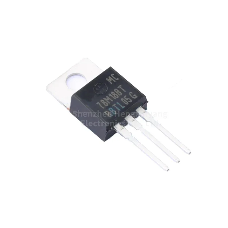 10 قطعة MC78M18BTG طباعة الشاشة MC78M18BT في الخط TO-220 IC رقاقة