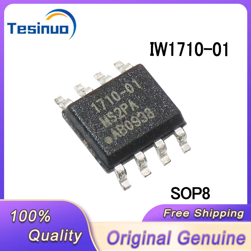 10/PCS New Original IW1710-01 1710-01 SOP8 LED lighting power driver chip In Stock