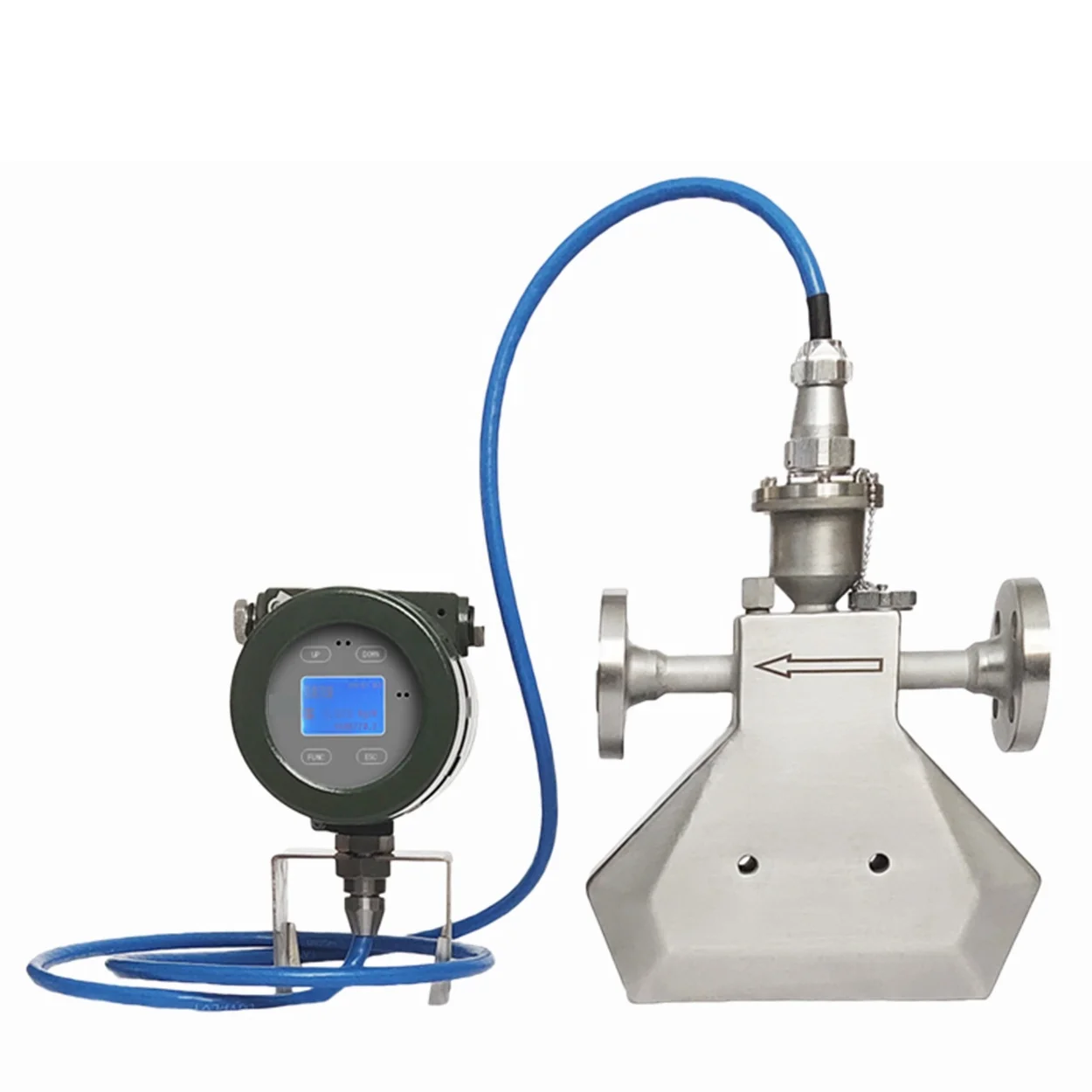 Measure Analysis Instrument Coriolis Mass Flow Meter High Precision V Type Coriolis Mass Flow Meter