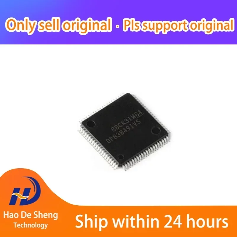 

1PCS/LOT DP83849IVSX/NOPB DP83849IVSX TQFP80 New Original in Stcok