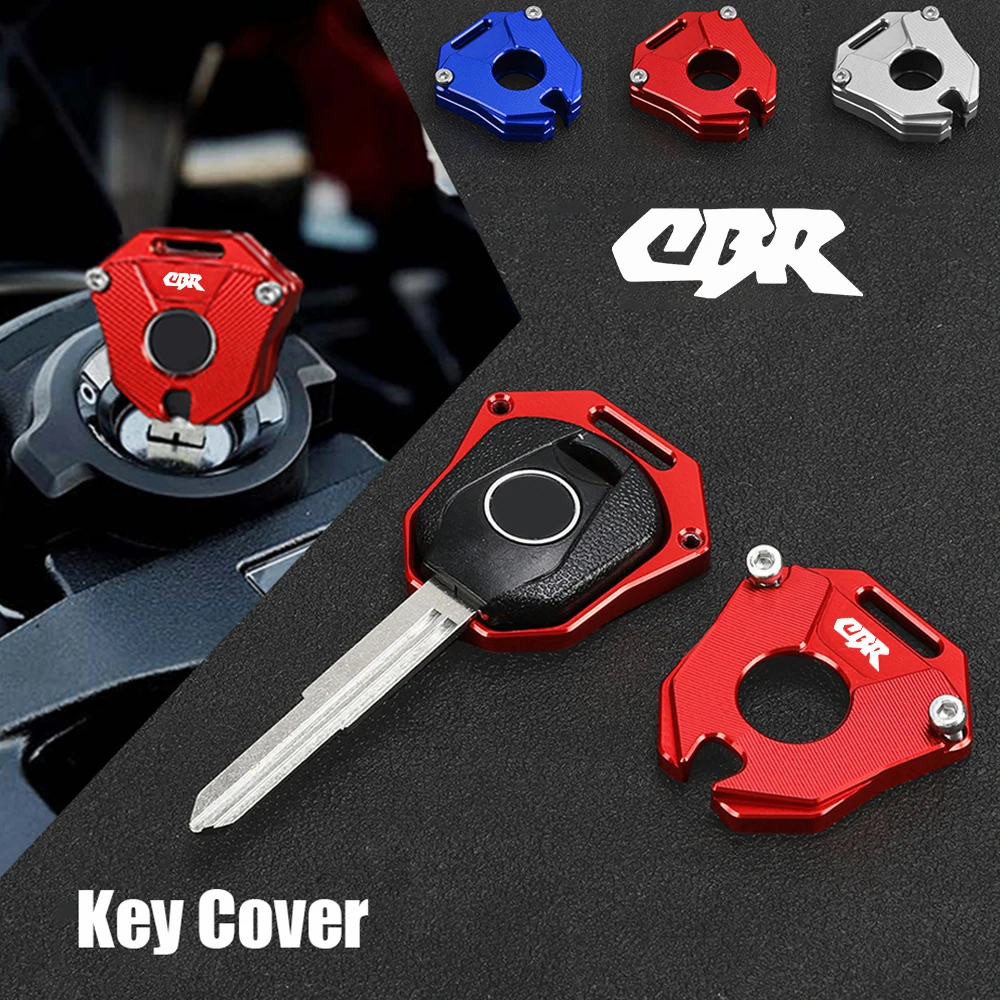 For HONDA CBR CBR600RR CBR900 CBR954 CBR600 CBR1000 RR Motorcycle Key Cover Keychain Keyring Shell Case Protection Accessories