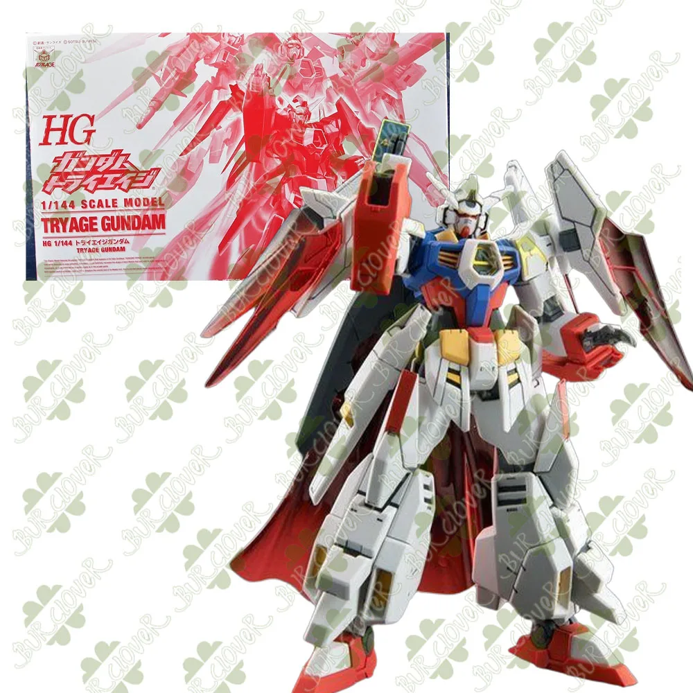BANDAI Original GUNDAM AGE HG DANAZINE GUNDAM LEGILIS FAWN FARSIA TRYAGE อะนิเมะ Action ประกอบรูปต้นฉบับกล่องของเล่น