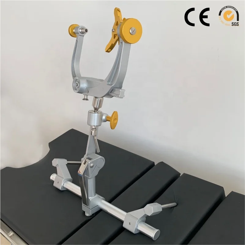 Mayfield Skull Clamp with Silicone Headrest For Head Brain Surgery Head Surgery Support Frame Manual Accept OEM Service