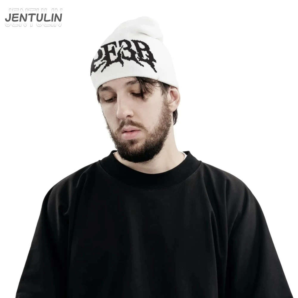 Y2k Women Sober Caps Knitted Beanies Funny Трезв Hat For Men Y2k Streetwear Winter Fashion Kpop Vintage Goth Warm Hip Hop Unisex