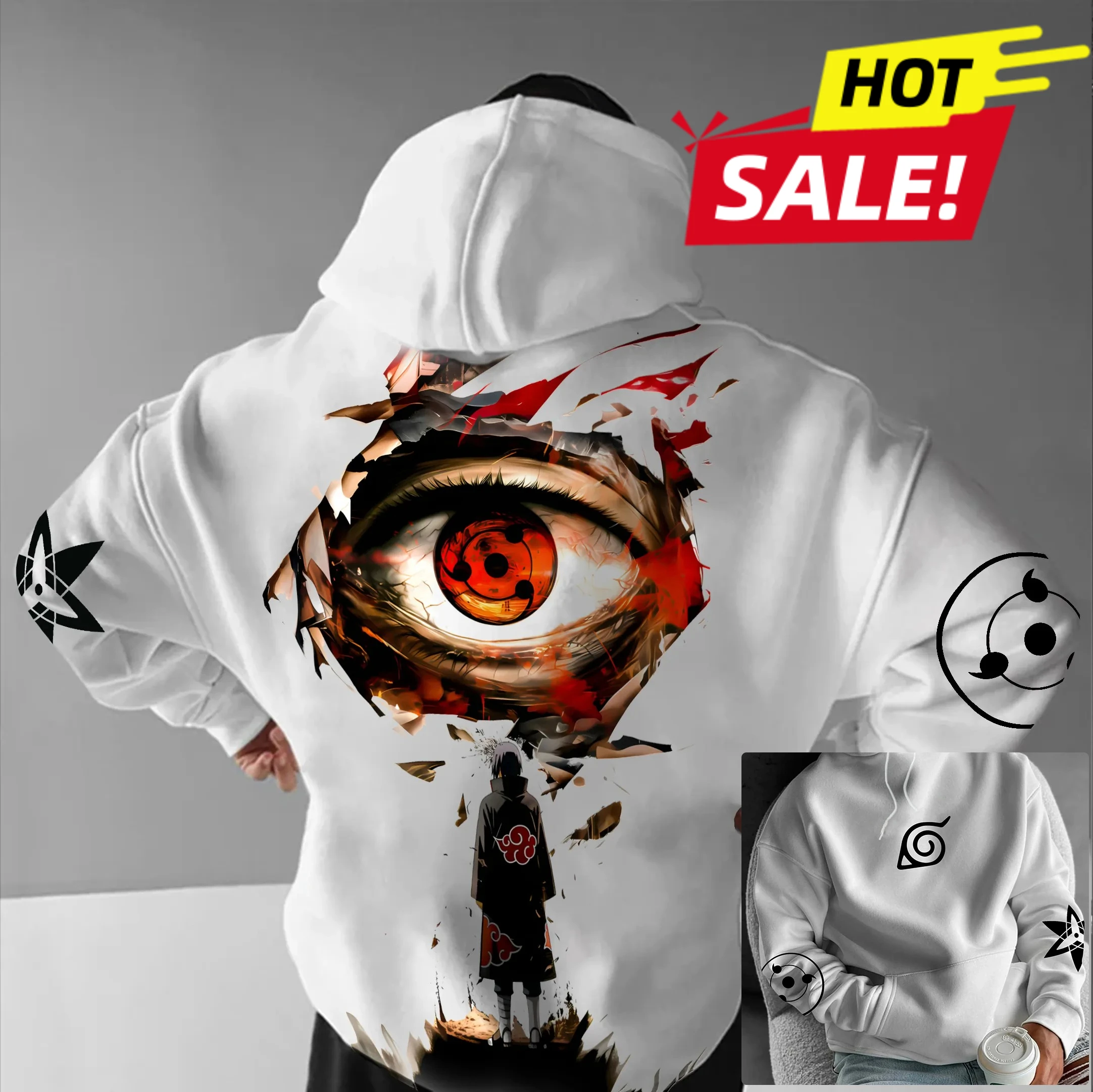 

Топ с 3D принтом Y2K Trend аниме для мужчин и женщин толстовка с капюшоном для взрослых и детей свободная куртка Хокаге ниндзя японское аниме