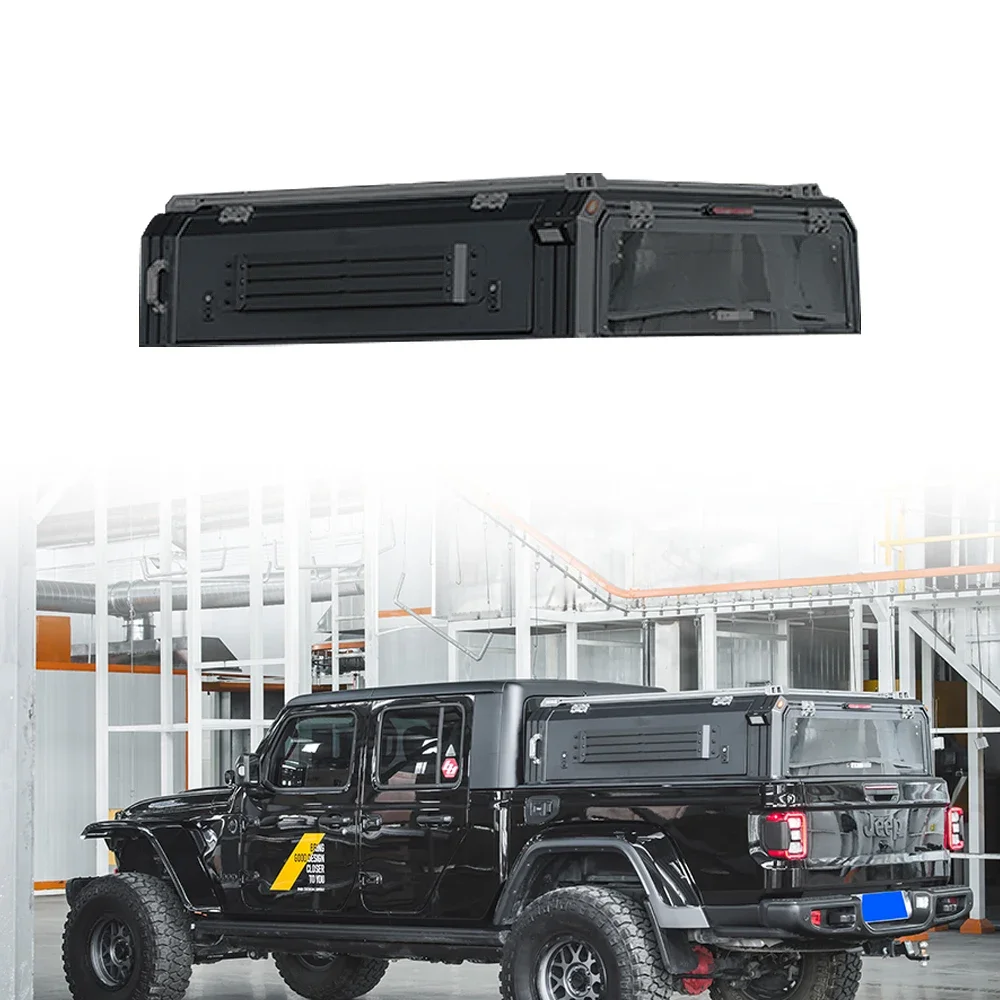 Off Road Pick Up Accessories Steel Hard Top Gladiator JT Hardtop Topper Canopy Truck Bed Cover for Jeep