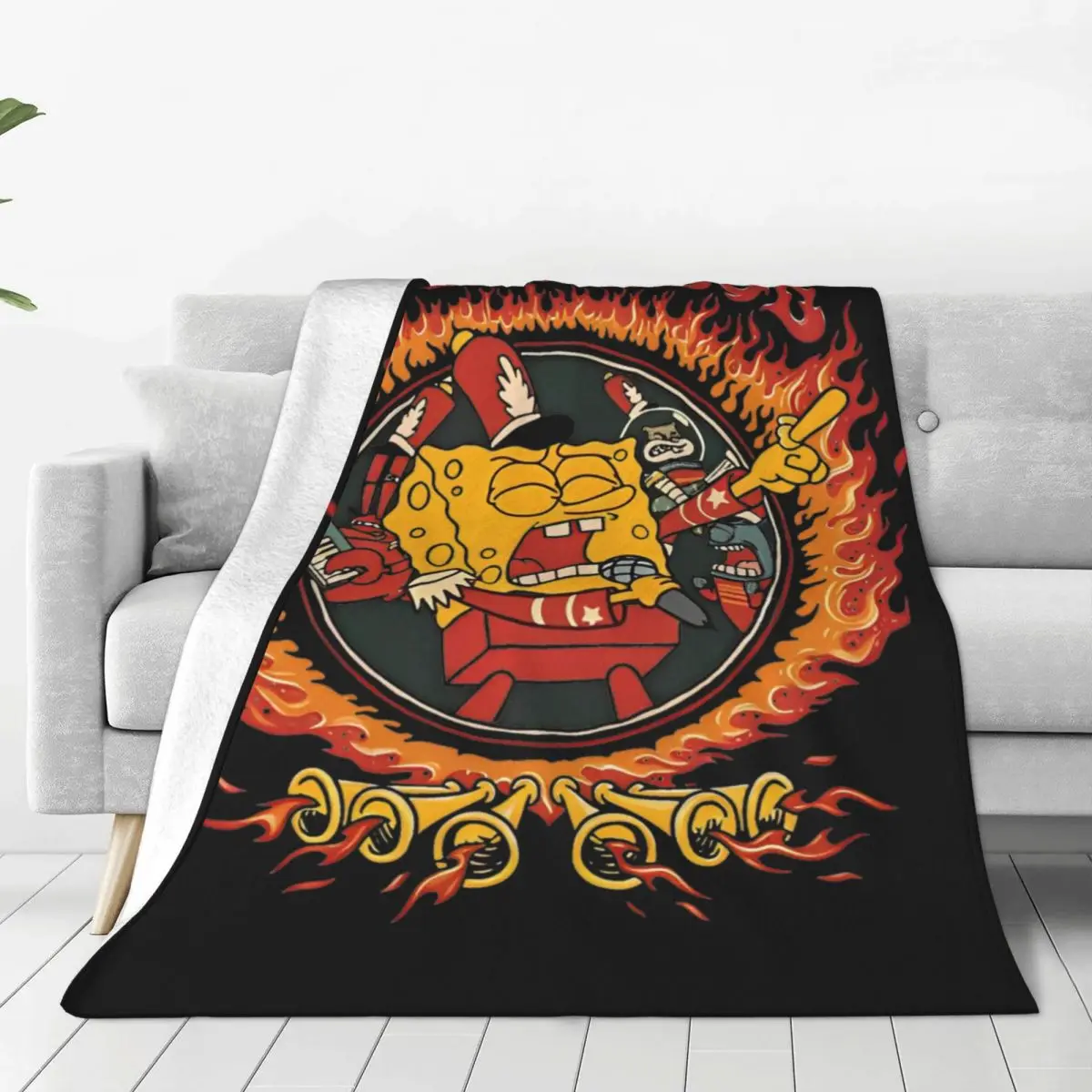 

Funny Anime Cartoon Blanket Quality Soft Throw Blanket Winter Girls Boys Home Decor Fashion Bedspread