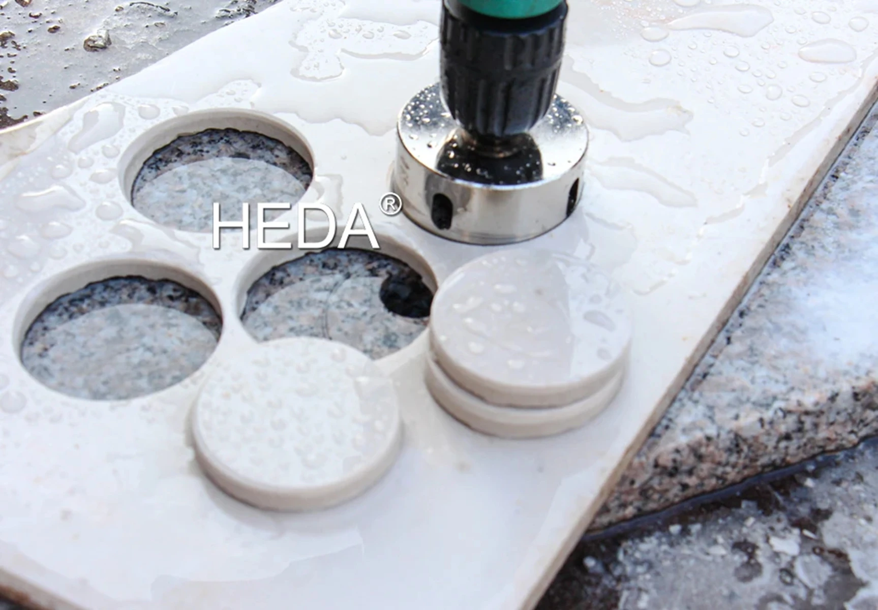 3-200mm Gambo Rotondo Foro Sega Diamante Rivestito Nucleo Punta da trapano Strumenti di Muratura Per Vetro Marmo Apri Piastrelle di Ceramica Porcellana Granito