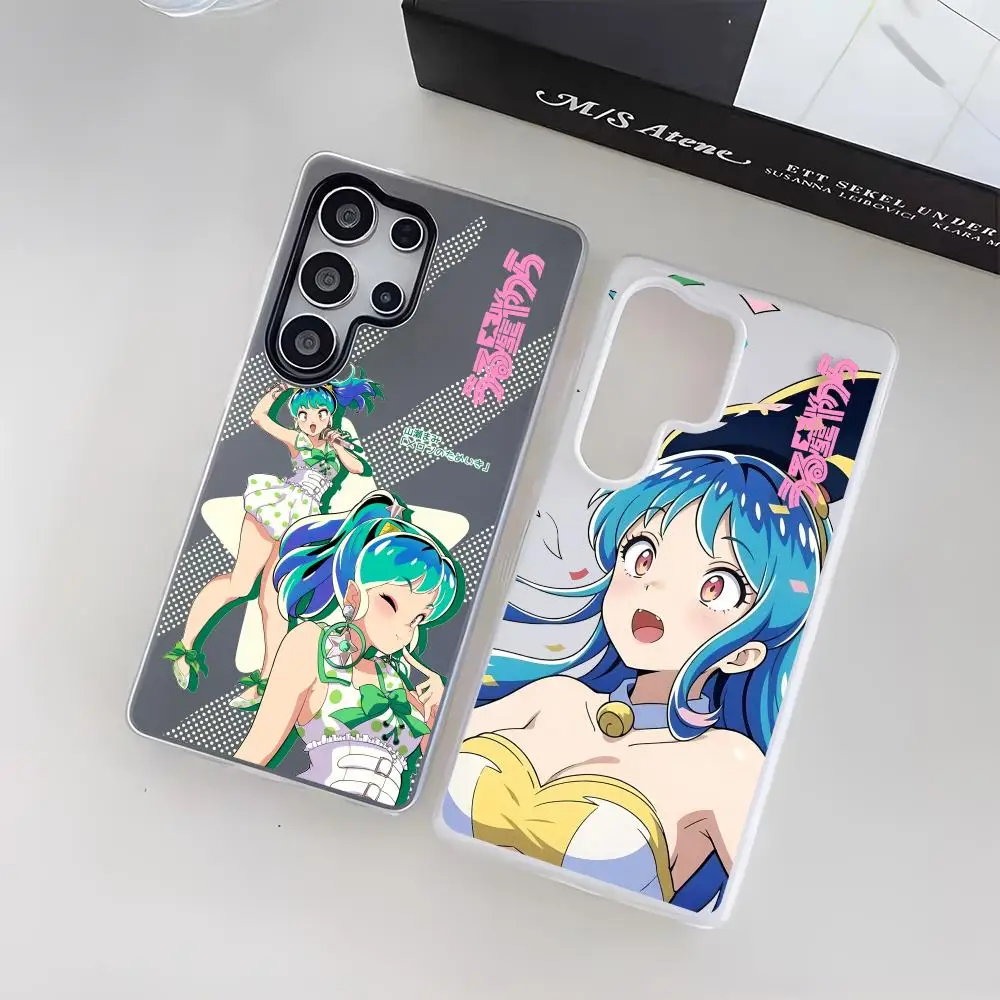 

Urusei Yatsura Phone Case For Samsung Galaxy S25 S24 S22 S23 Ultra S21 S20 Plus Frosted Jelly Shockproof Soft Cover