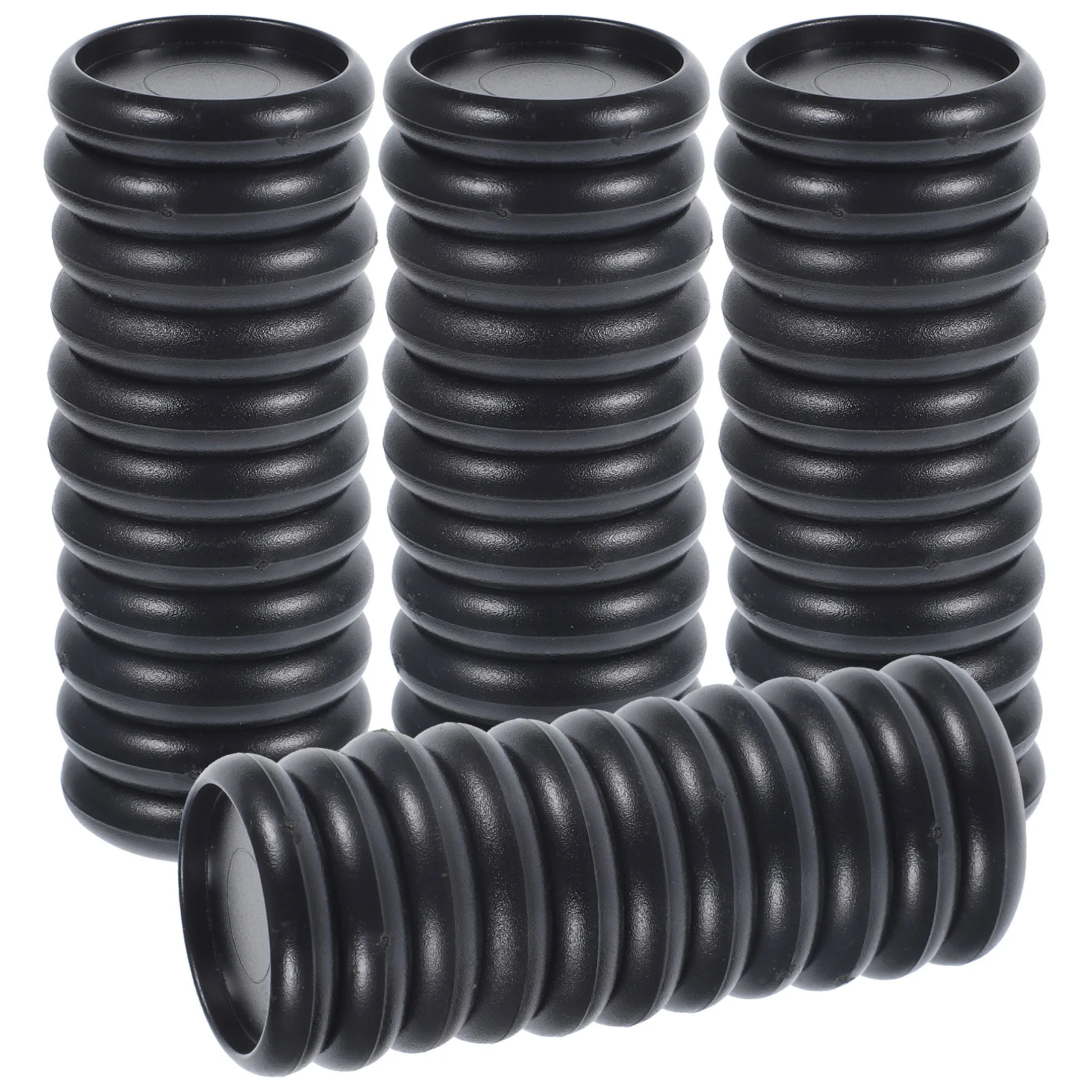 44 Pcs Binder Buckle Plastic Discbound Expansion Discs Book Ring Rings Loose Leaf Round Binding Buckles The Notebook