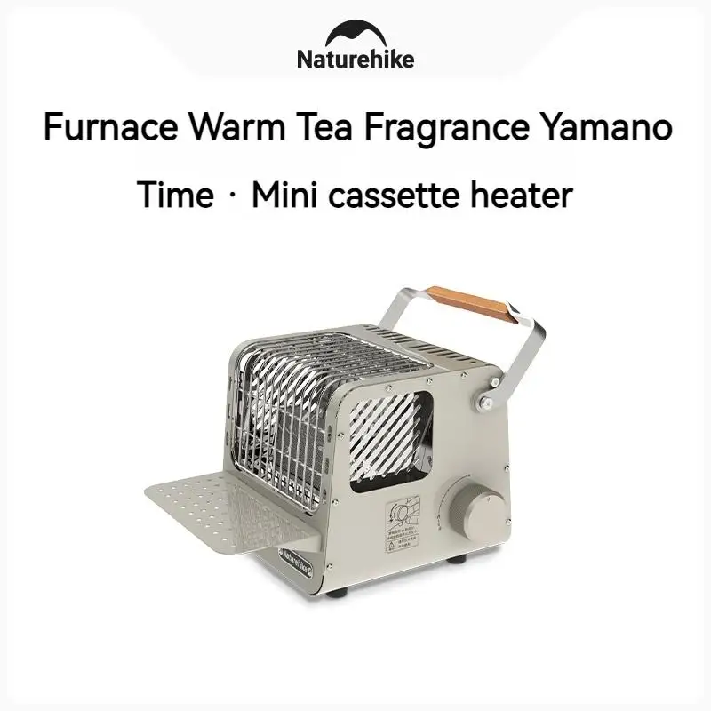Naturehike Camping Tragbarer Heizstrahler Heizungskamin Butan-Gaskocher für Innenräume Wasser Kaffee Tee Kochzubehör 1100W
