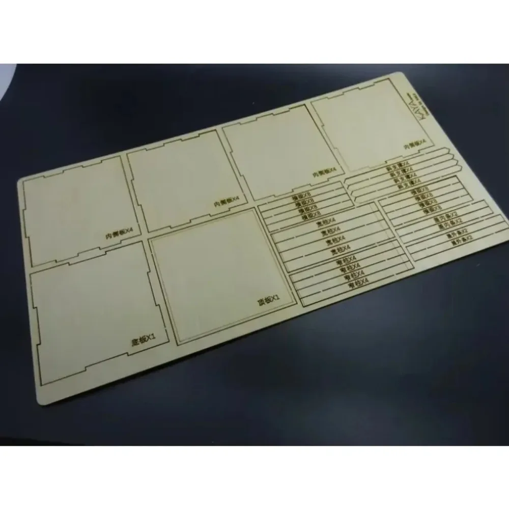 1/14 타미야 RC 트럭 스카니아 벤츠 볼보 장식 운송 나무 상자