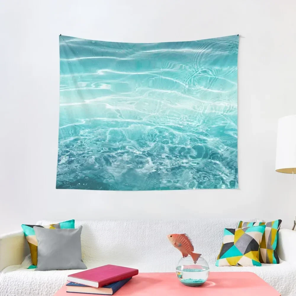 Blue Ocean Dream #1 #water #decor #art Tapestry Christmas Decoration Custom House Decor Bedroom Decor Aesthetic Tapestry